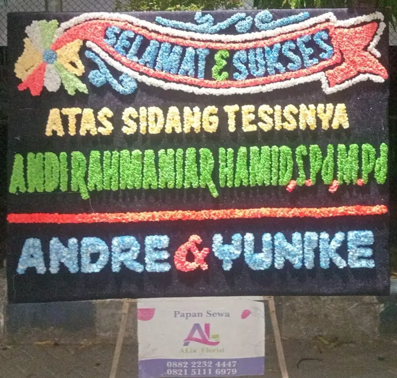 Papan Ucapan Custom